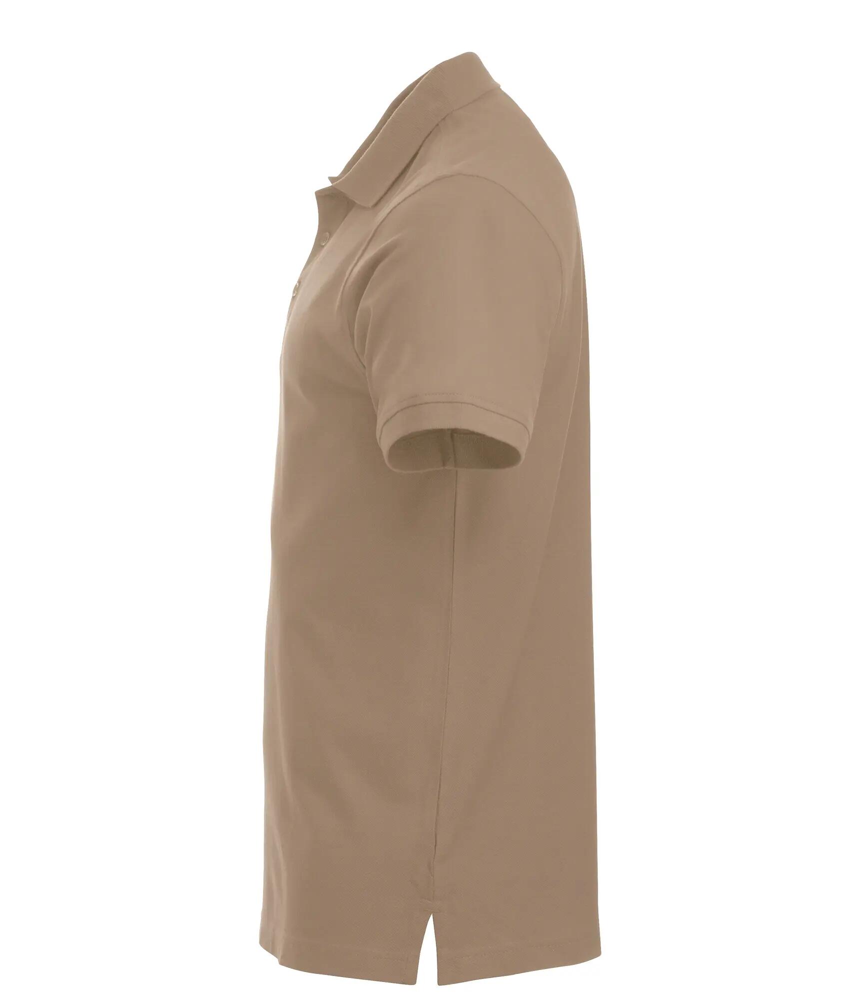 clique Classic Lincoln S/S herenpolo — moderne pasvorm, 100% katoen – caffe 3/4