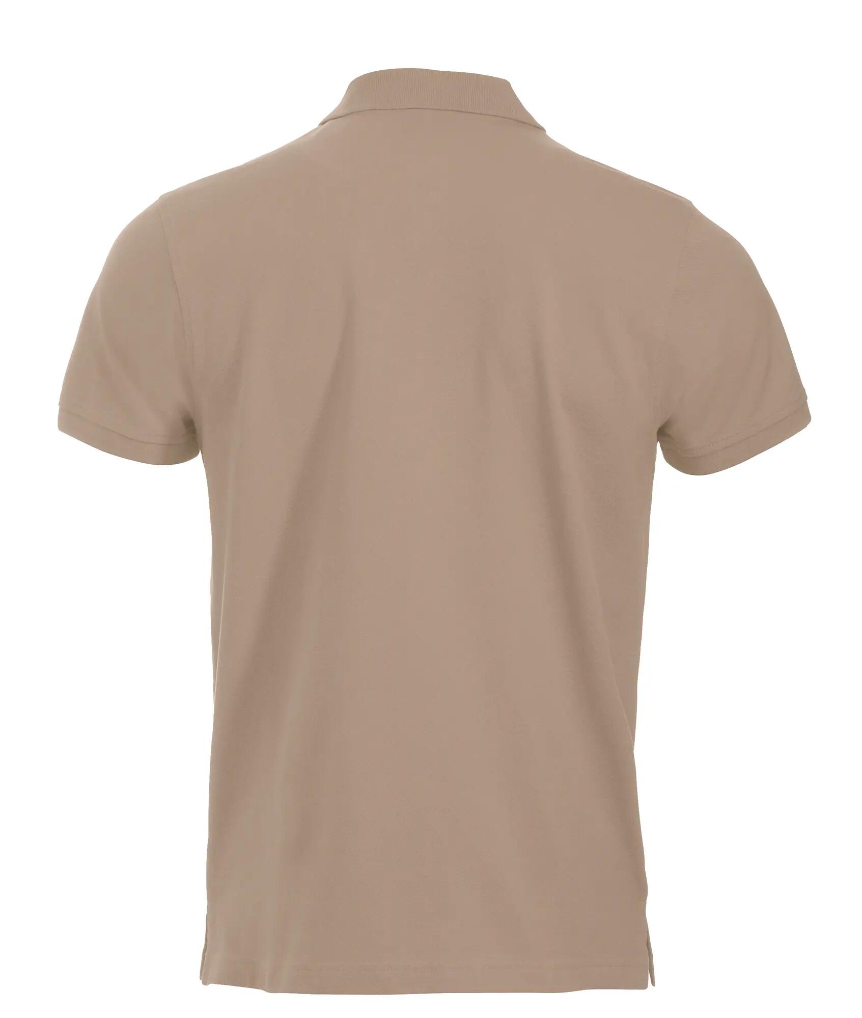 clique Classic Lincoln S/S herenpolo — moderne pasvorm, 100% katoen – caffe 2/4