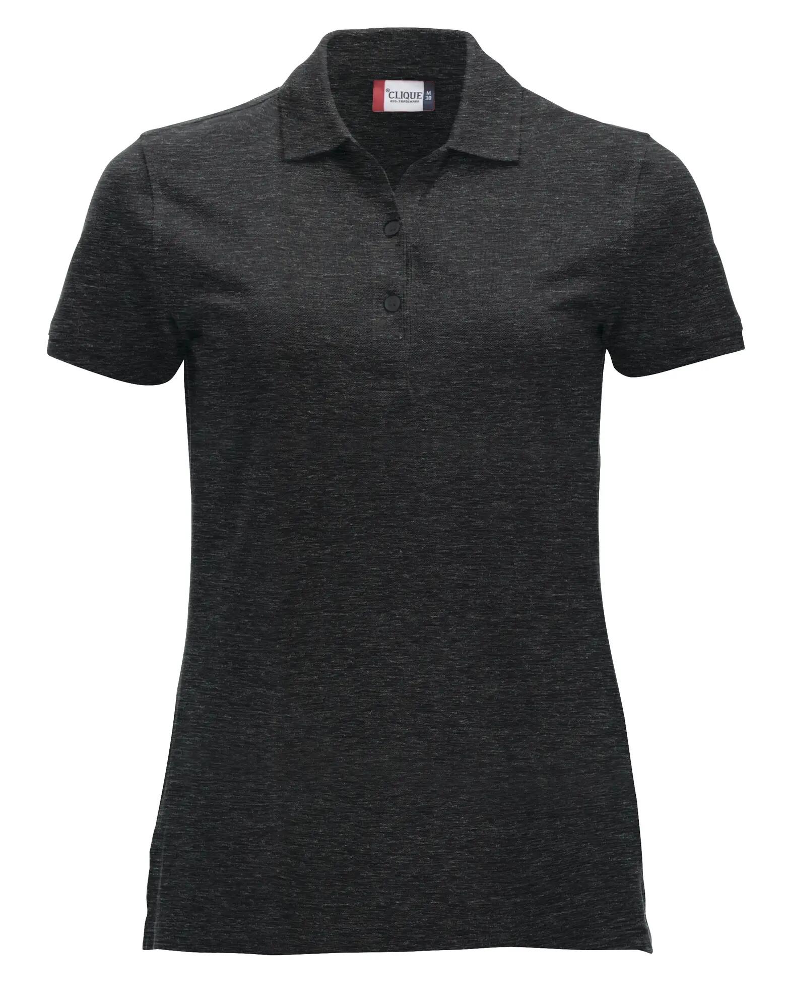 clique Classic Marion S/S polo feminina em algodão, corte modernizado, 1/4