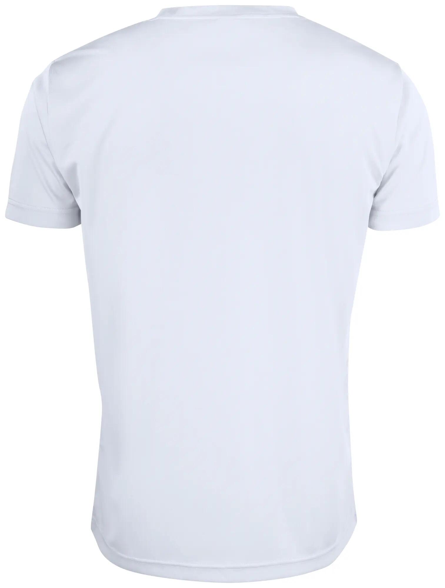 clique Basic Active-T T-shirt homem 100% poliéster – white 2/5