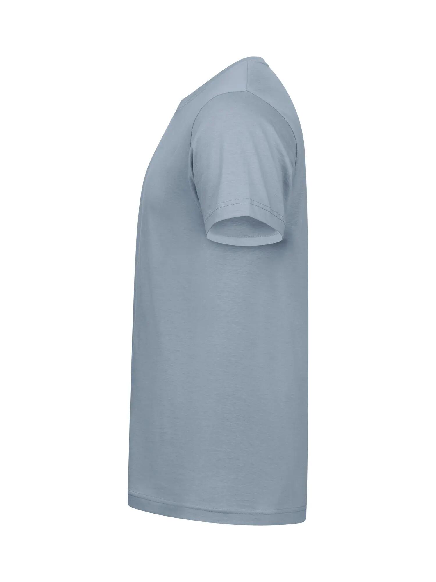 clique Basic-T T-shirt homem corte ajustado em algodão - light blue 2/5