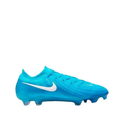 Voetbalschoenen nike phantom gx 2 elite fg bleu fury/wit