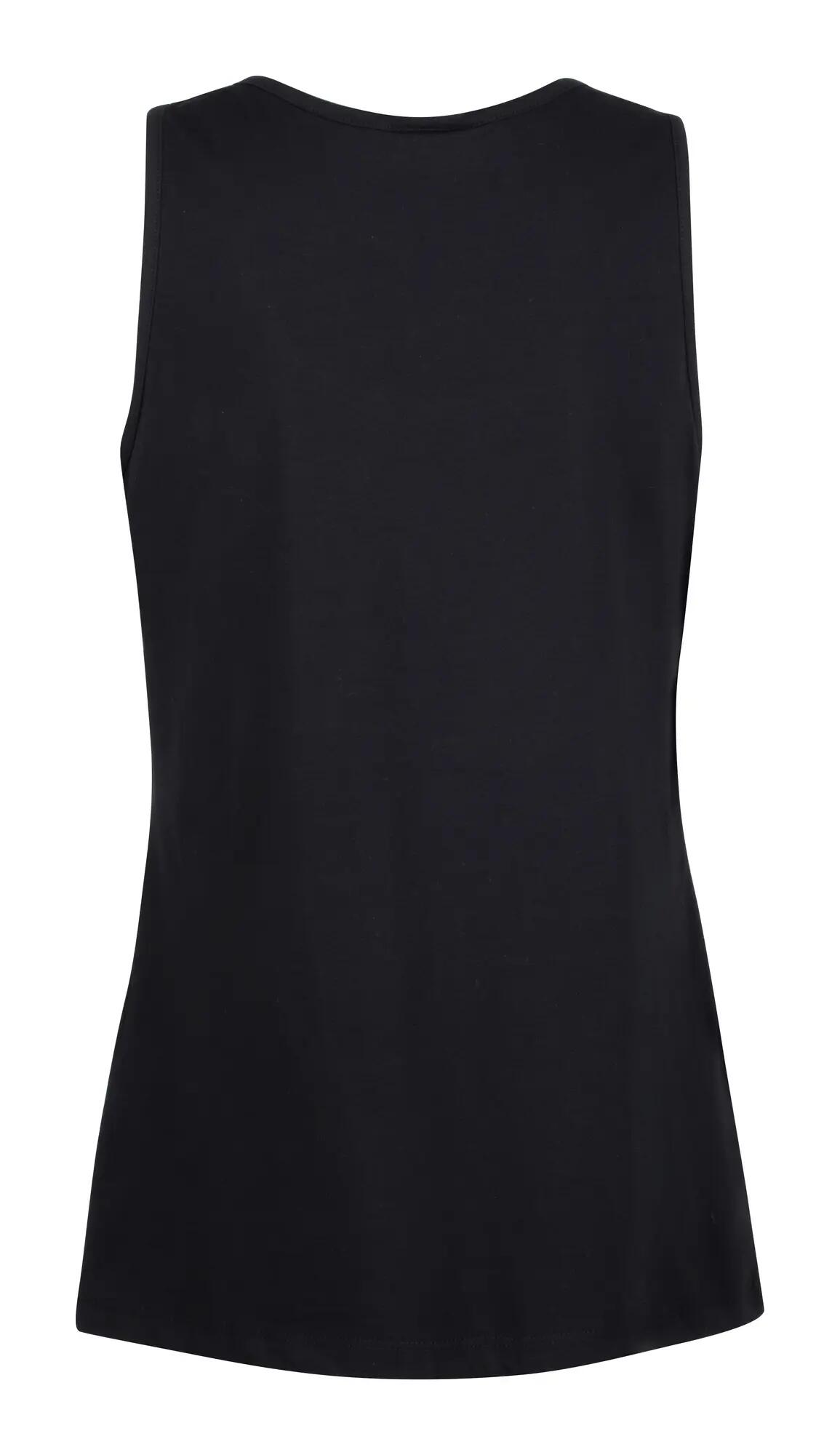 clique Carolina Tanktop Damen ärmellos aus dehnbarem Baumwoll-Jersey – black 2/4