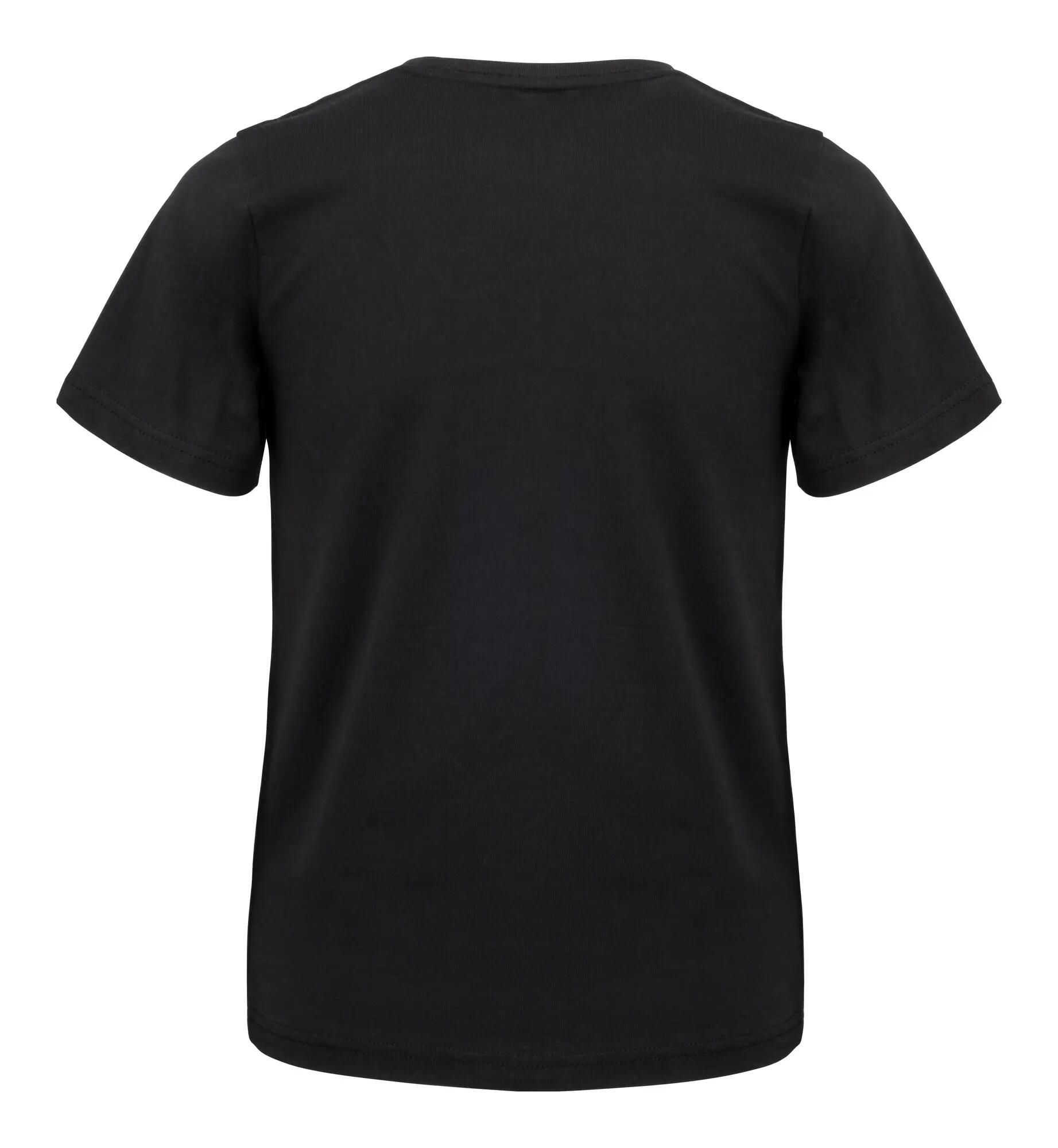 clique Classic OC-T Junior T-shirt 100% algodão orgânico preto – black 2/4