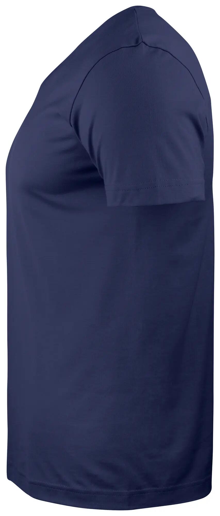 clique Basic-T V-neck – dark navy 3/4
