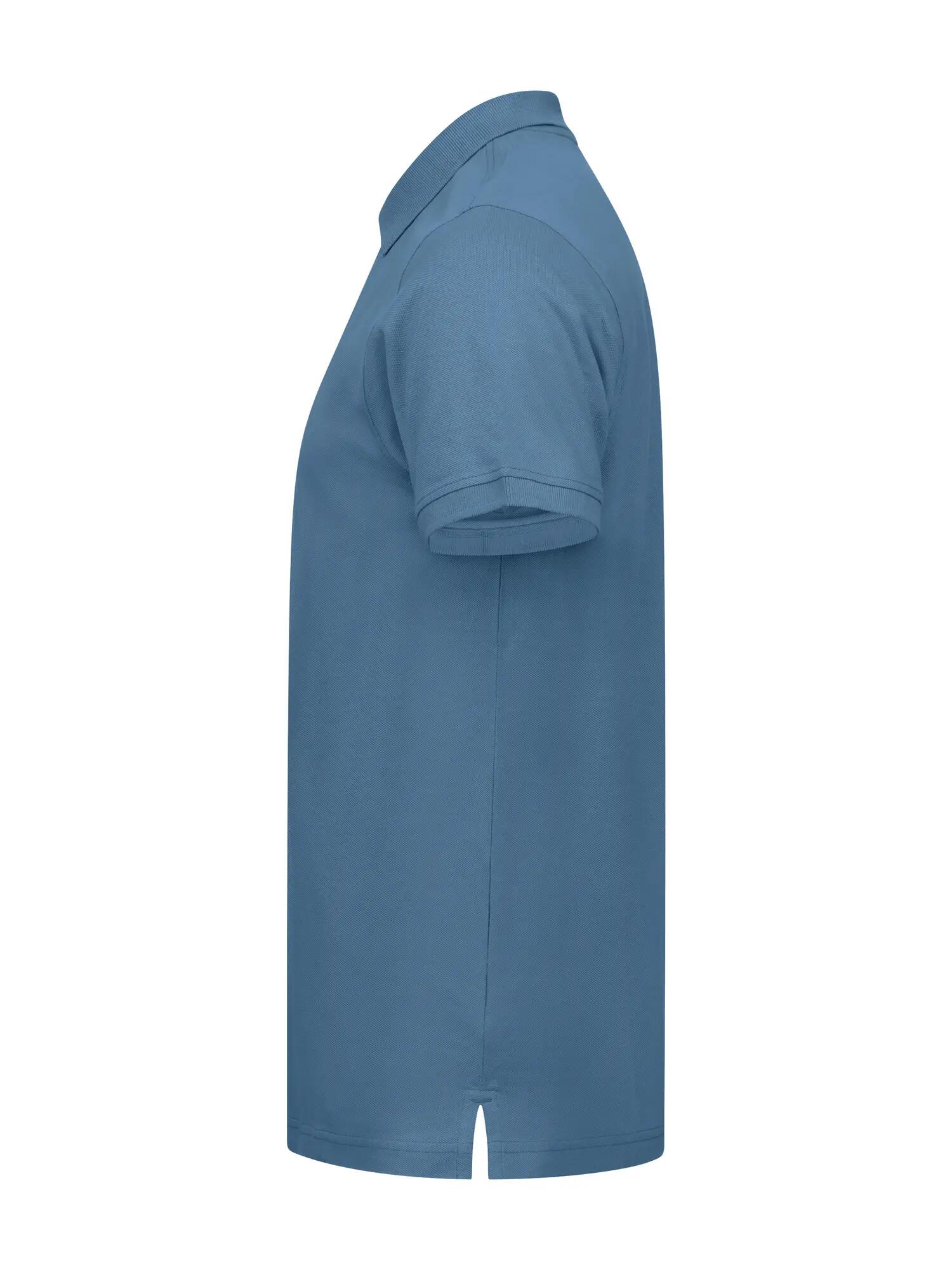 clique Classic Lincoln S/S Polo – moderner Schnitt, 100% Baumwolle – Steel Blue 2/4