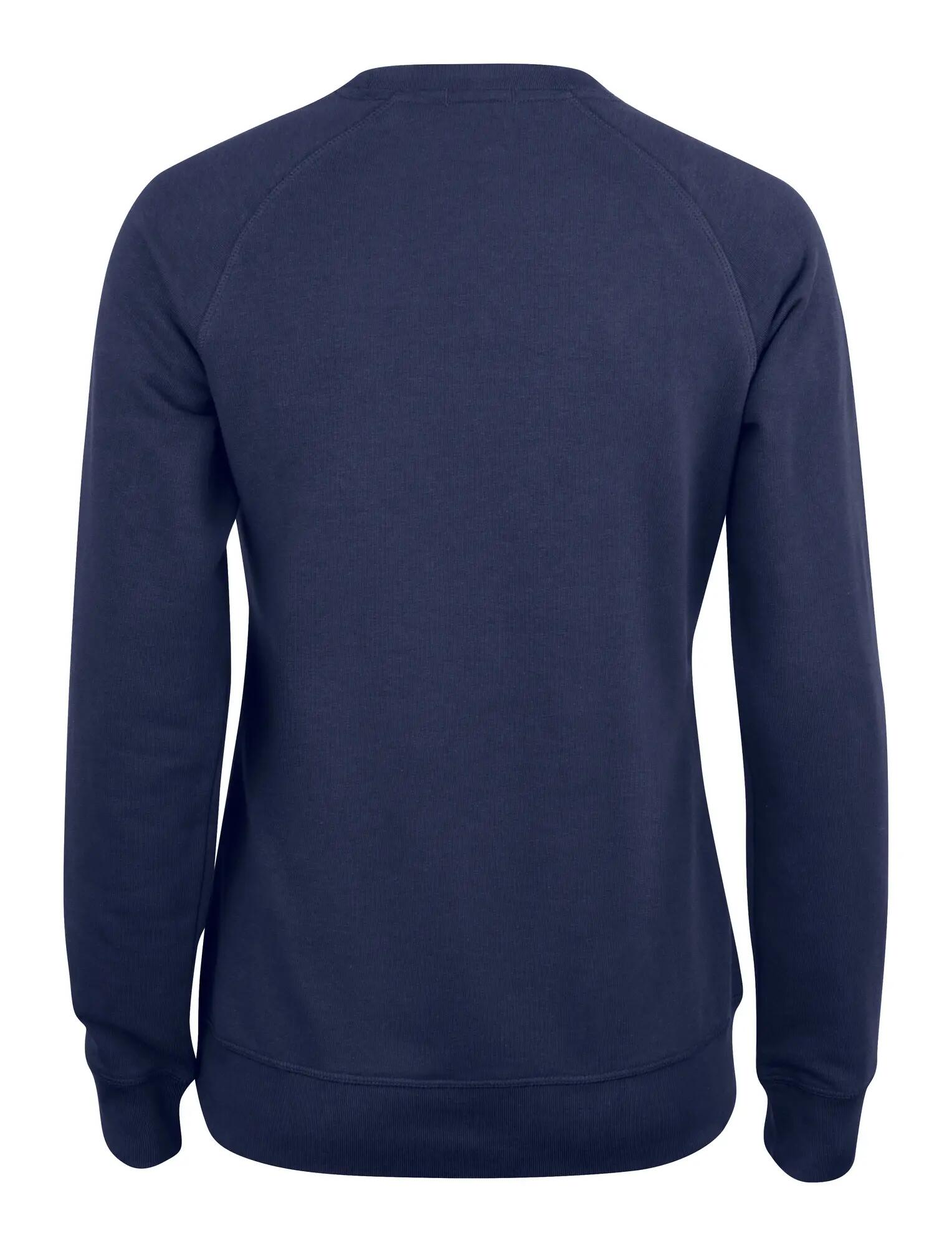 clique Premium OC Roundneck Women sweatshirt gola redonda em algodão orgânico – 2/4