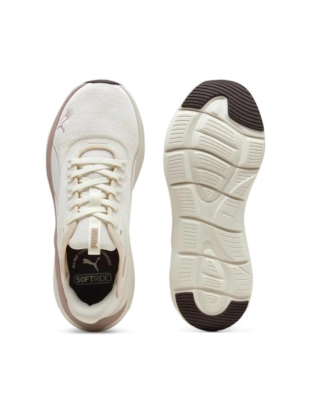 Zapatillas para Mujer Puma Softride exo flex Beige 4/5