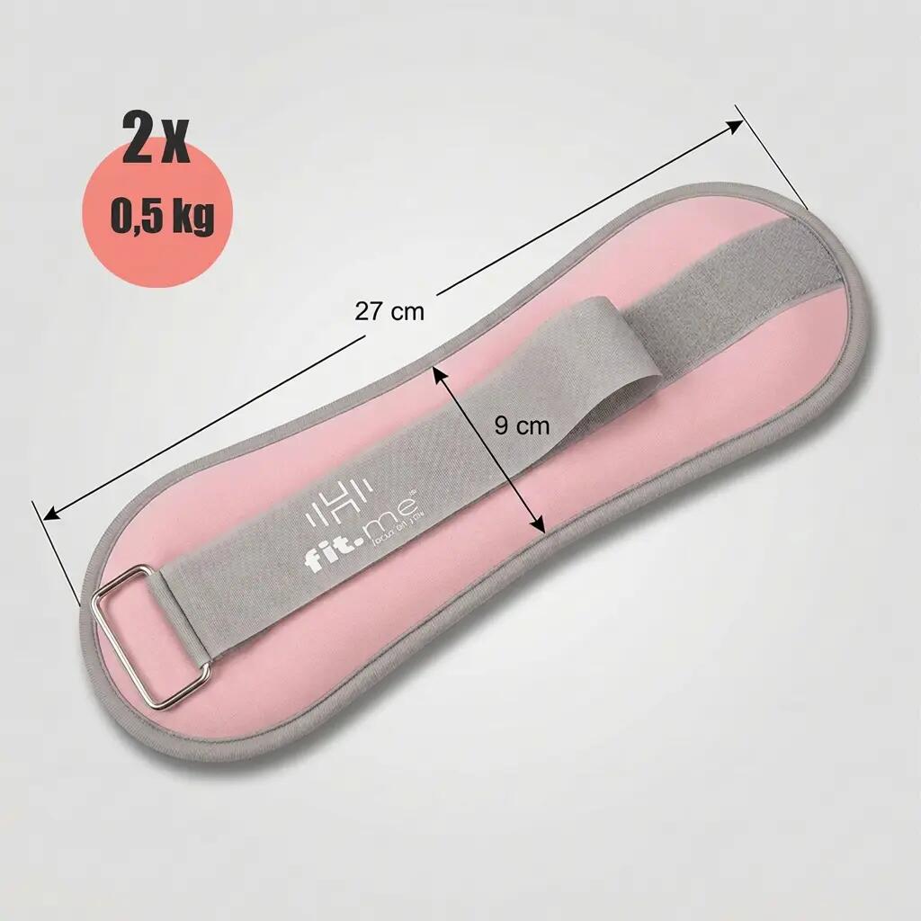Neoprenowe obciążniki ciężarki na kostki nadgarstki ręce nogi 2 x 1,5 kg 2/7