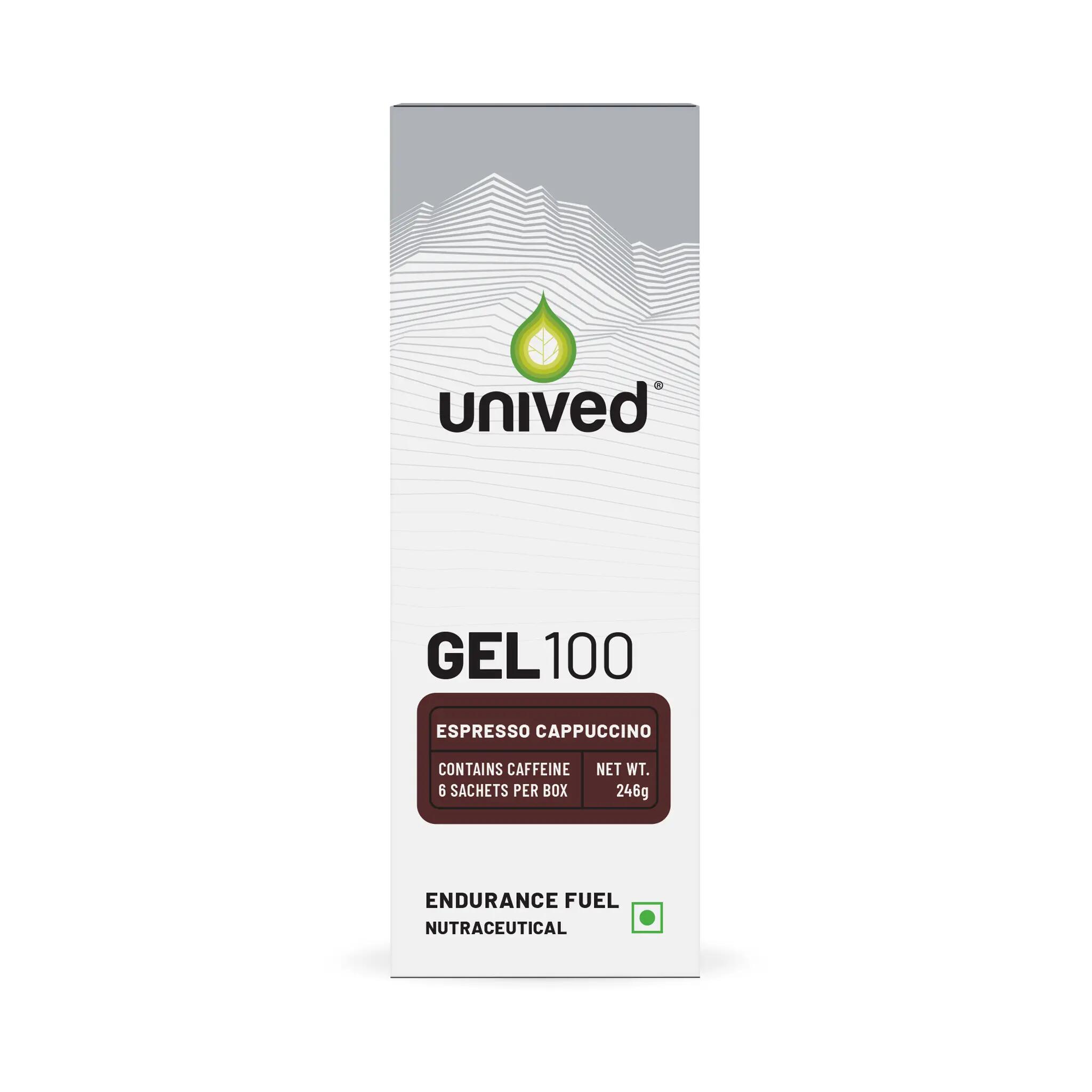 Gel 100 - Espresso Cappuccino - Box of 6 -  1