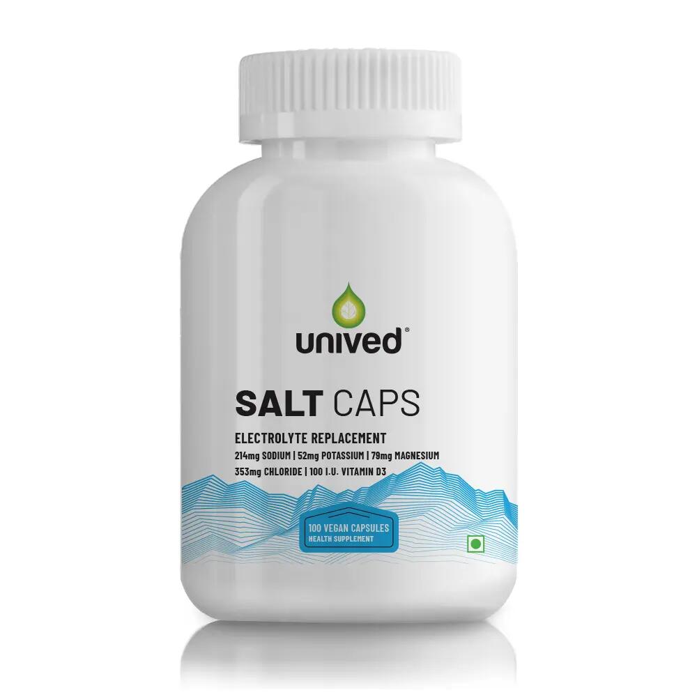 Unived Salt Caps - 100 Capsules -  1