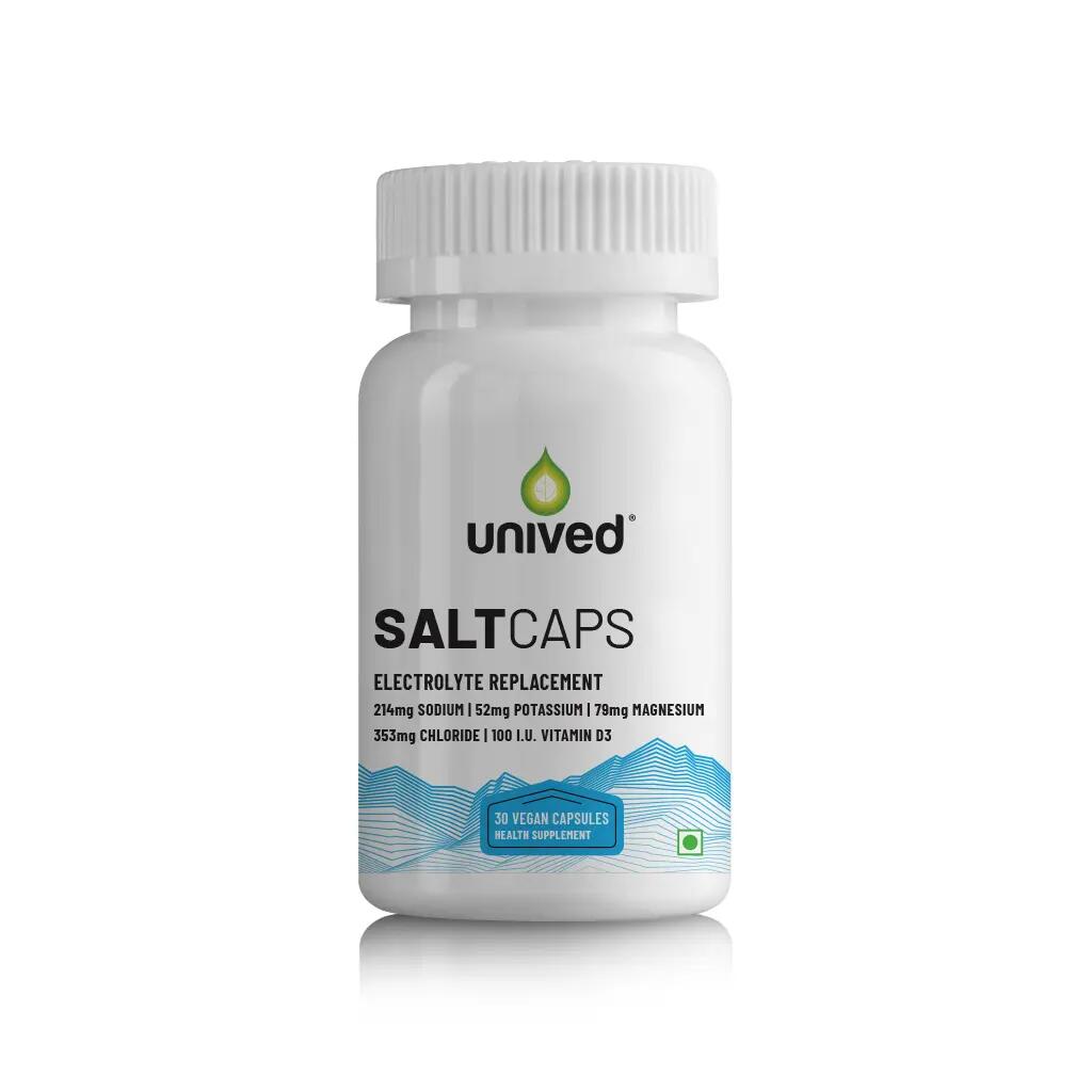 Unived Caffeinated Salt Caps - 30 Capsules -  1