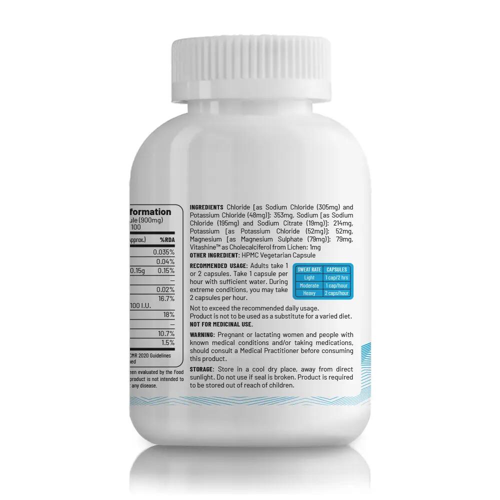 Unived Salt Caps - 100 Capsules -  3
