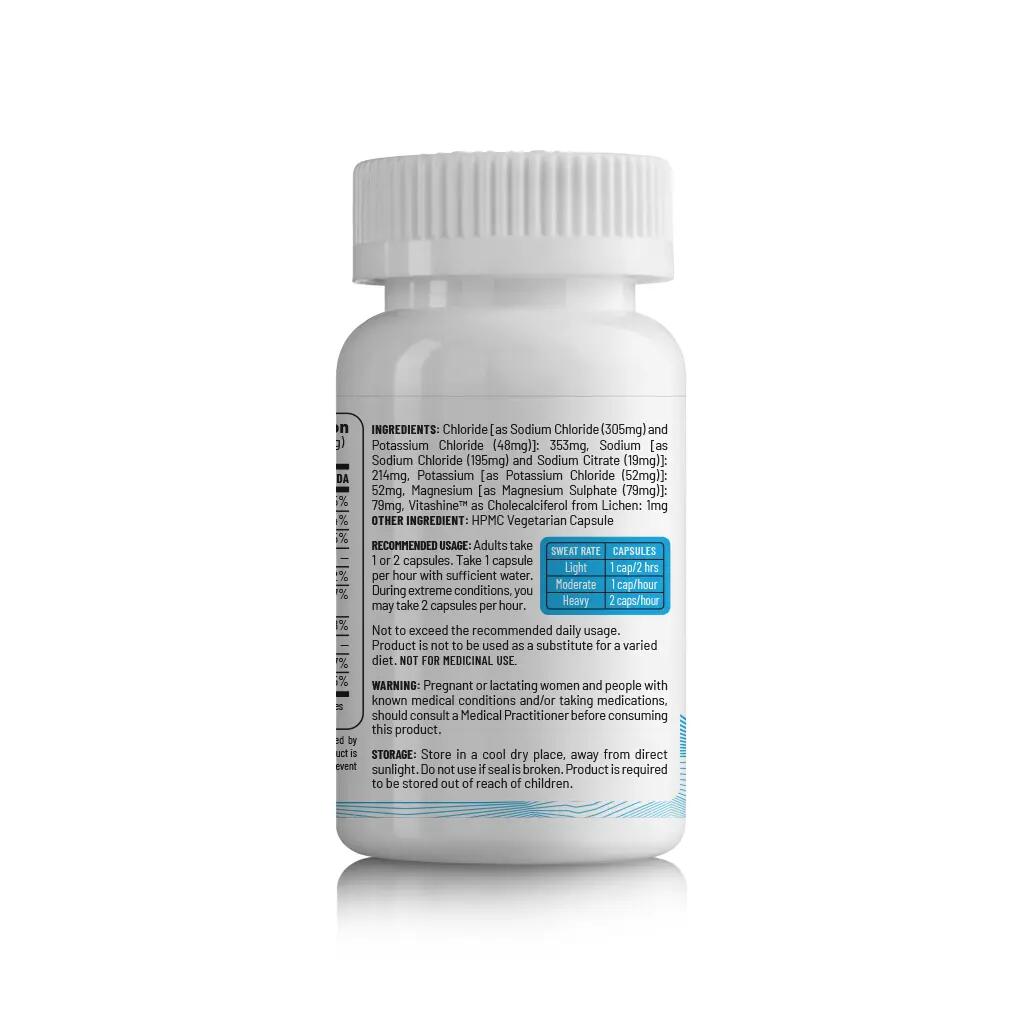 Unived Caffeinated Salt Caps - 30 Capsules -  3