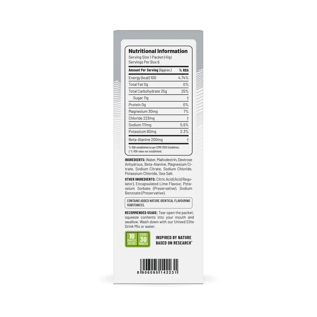 Gel 100 - Salted Lime - Box of 6 -  2