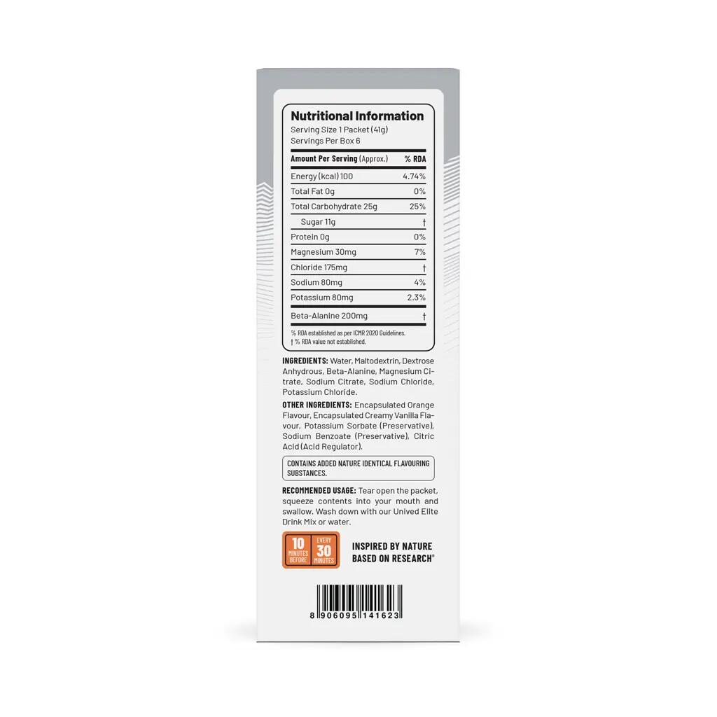 Gel 100 - Vanilla Orange - Box of 6 -  2