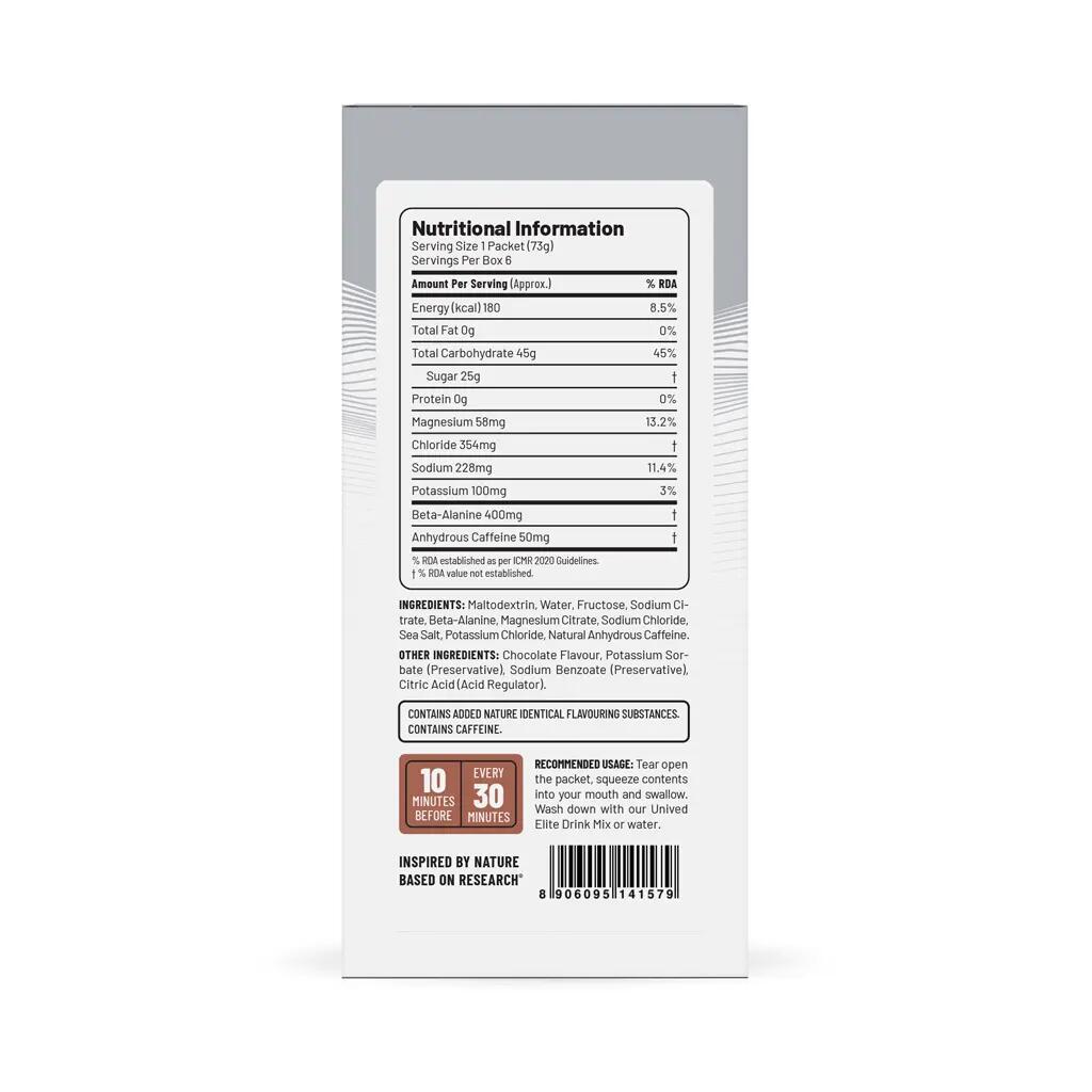 Elite Gel 180 - Cocoa Sea Salt - Box of 6 -  2