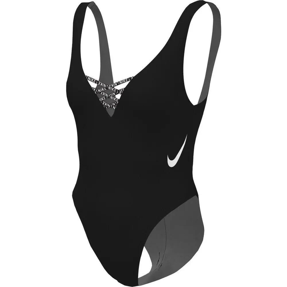Bikini une pièce Nike Sneakerkini U Back noir 3/5