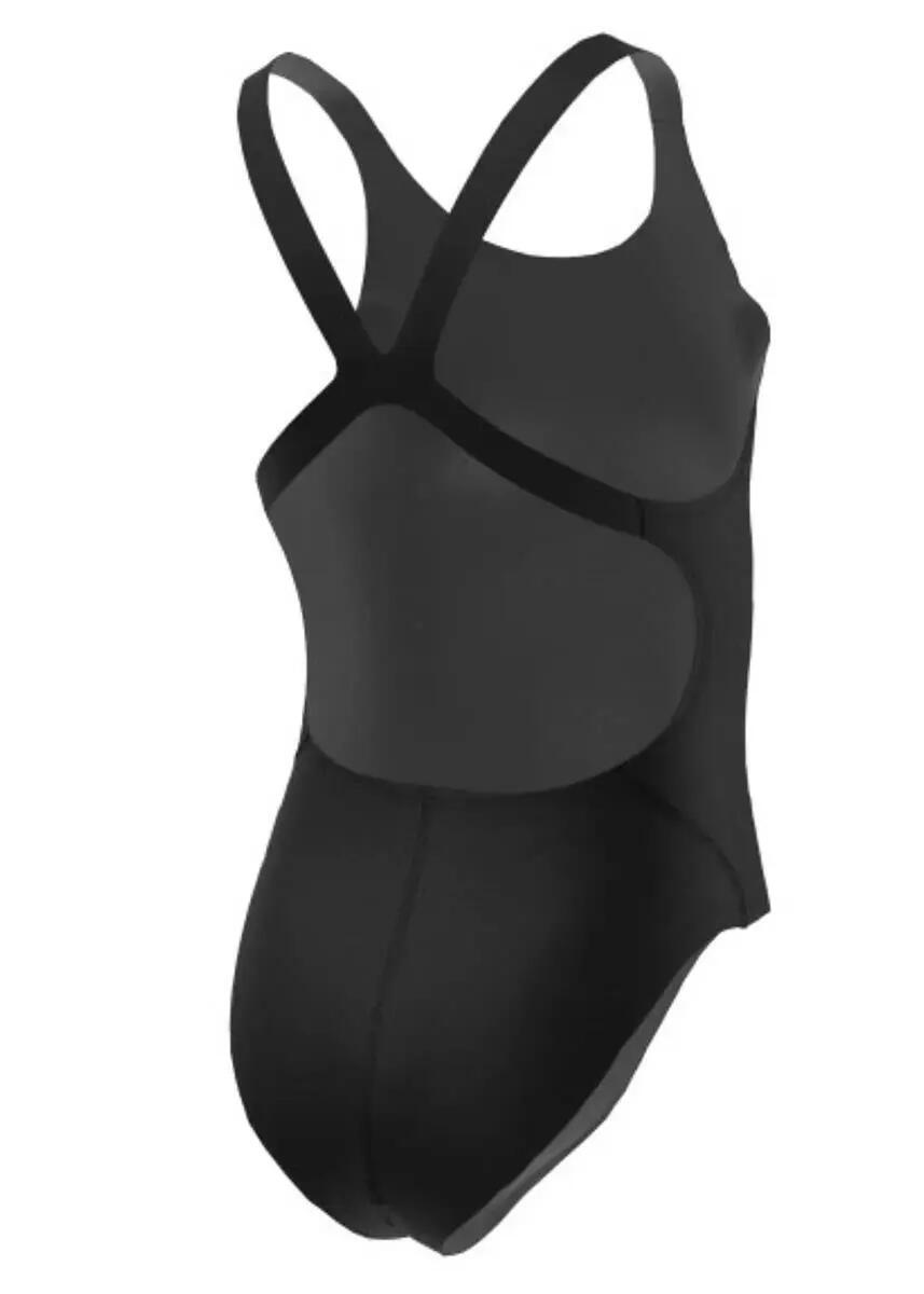 Nike Meisjes Badpak Hydrastrong Solid Fastback Zwart 4/5