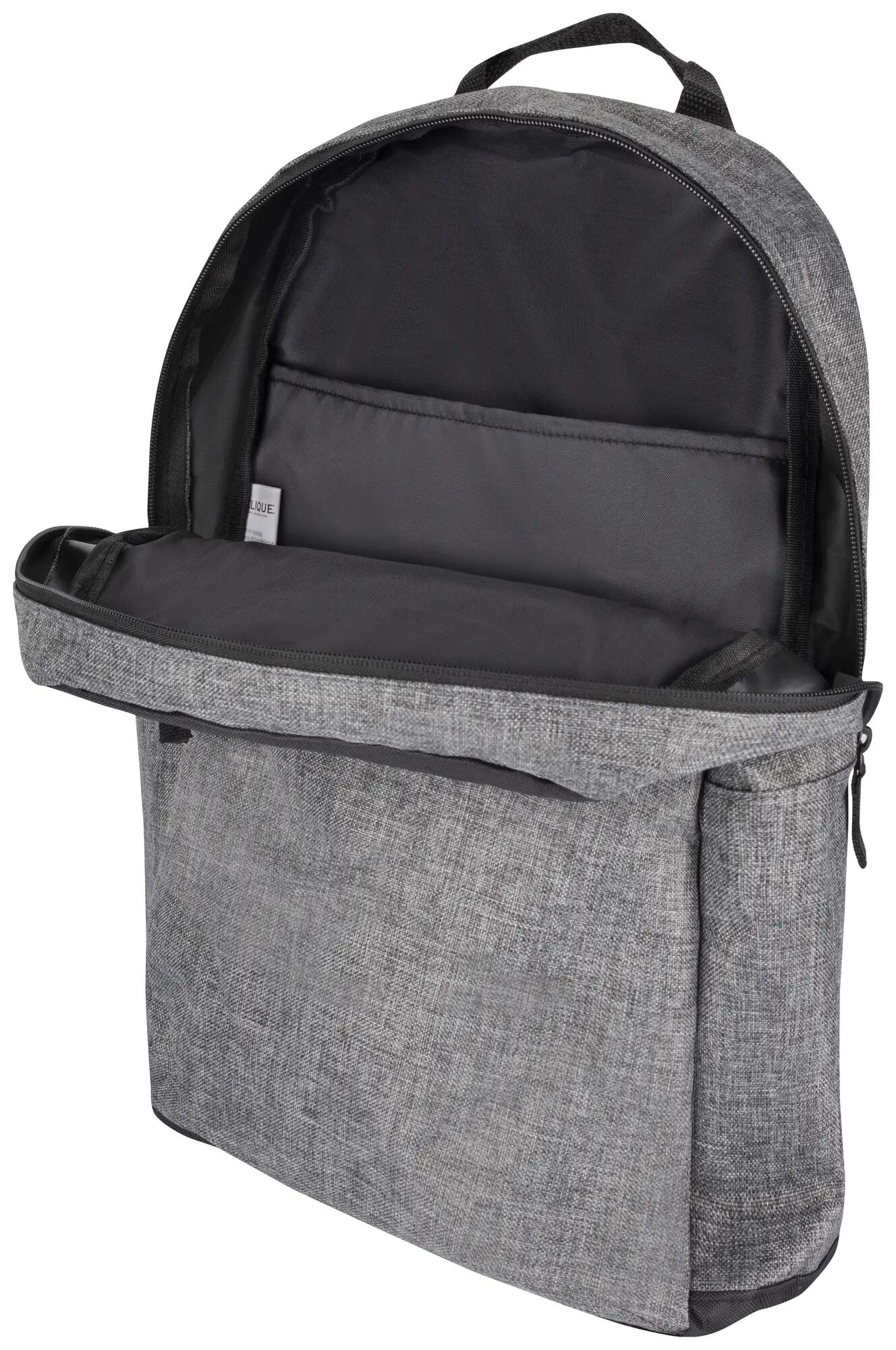 clique Melange Daypack – Rucksack 12L grau melange – grey melange 3/5