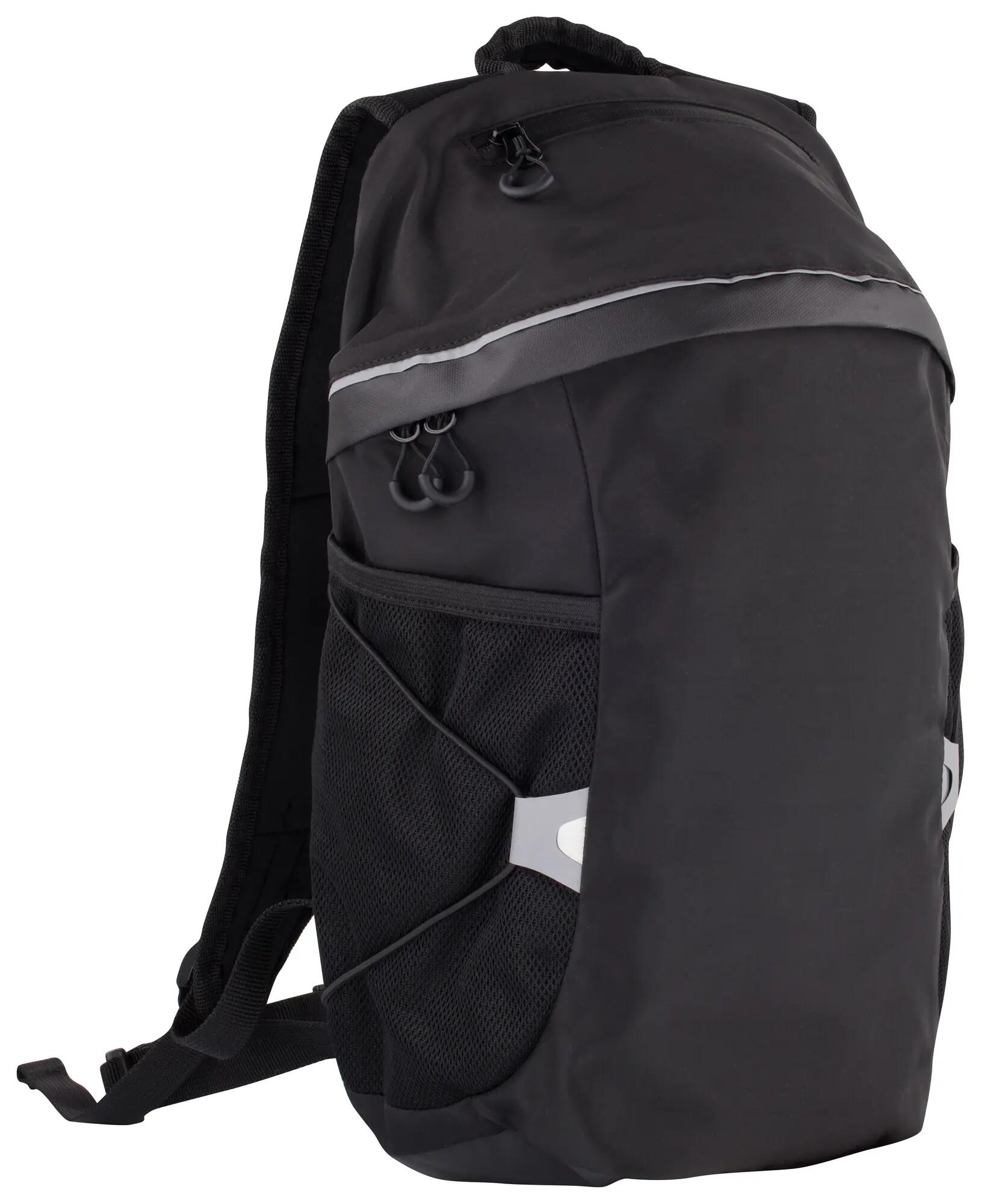 clique 2.0 Daypack – lekki plecak 12L z 150D poliestru – Black 2/6