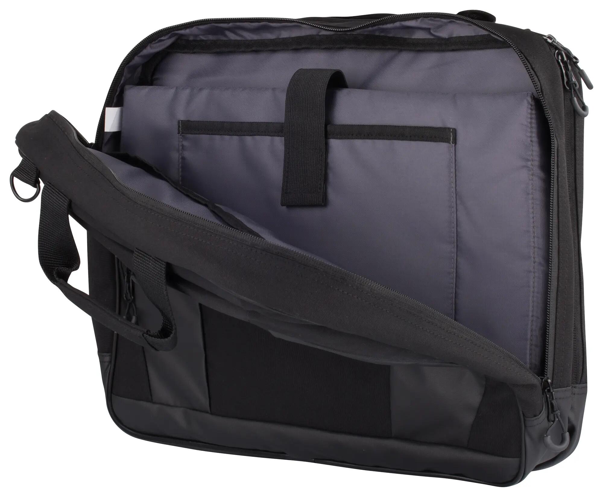 clique 2.0 Computer Bag – elegancka torba na laptop, czarna – Black 4/6