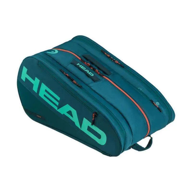 HEAD TOUR L Padel Bag - Green - Large 4/5