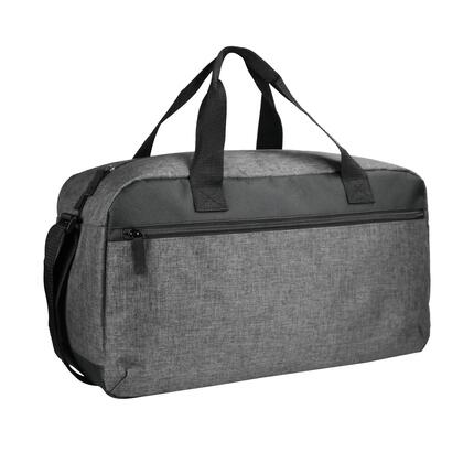 clique Melange Travel Bag sac de week-end en polyester 600D – grey melange