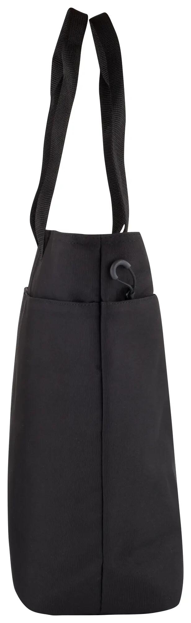 clique 2.0 Tote Bag sac ordinateur en Shantung Pongee – Black 4/5