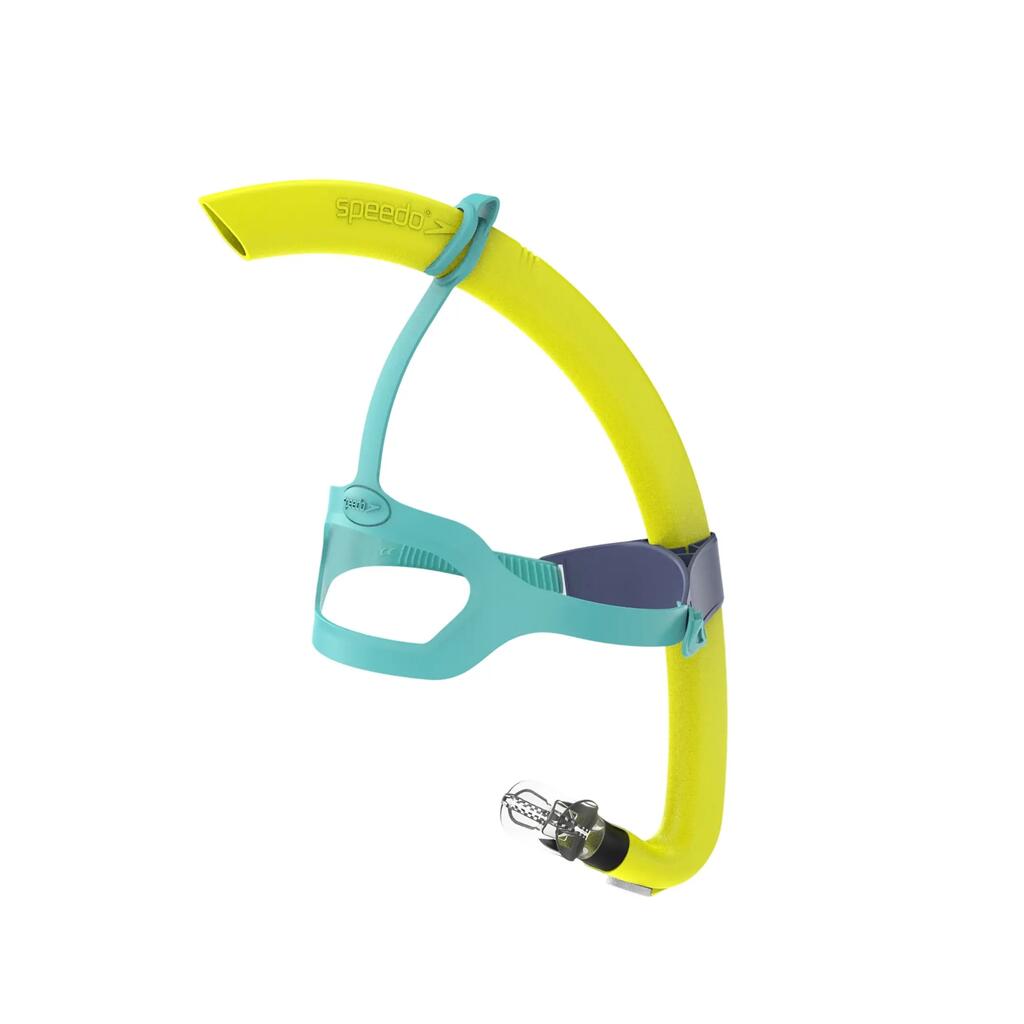 Childrens/Kids Fastskin Bullet Centre Snorkel (Yellow) One Size