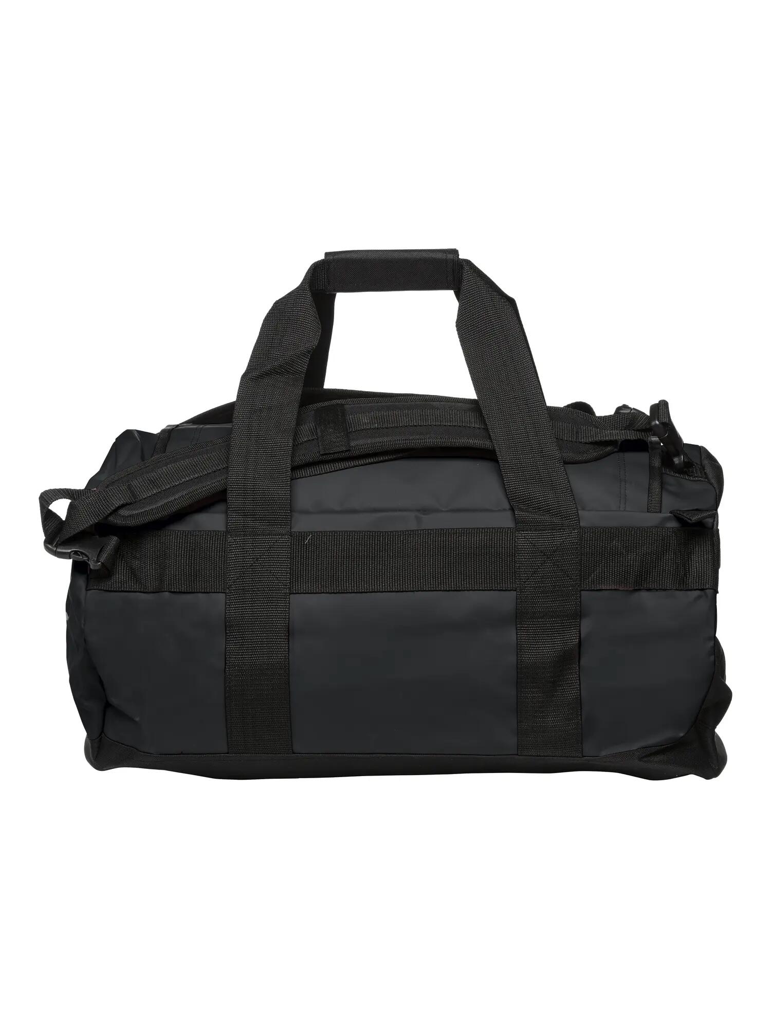 clique sac 2-en-1 42L – sacoche/duffel convertible – black 3/4
