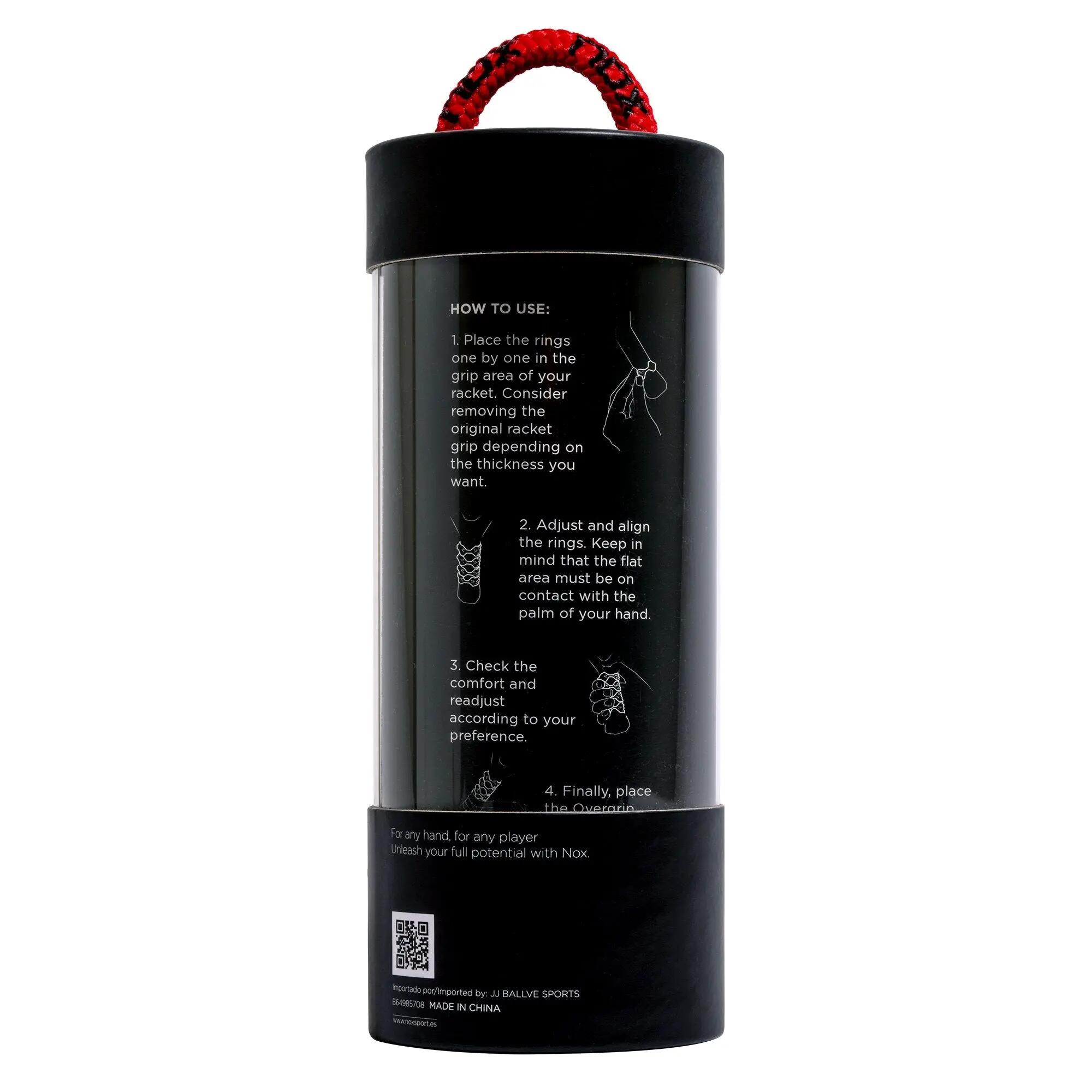 Blister (4 Uds) Nox Custom Grip Noxcugrip 8/8