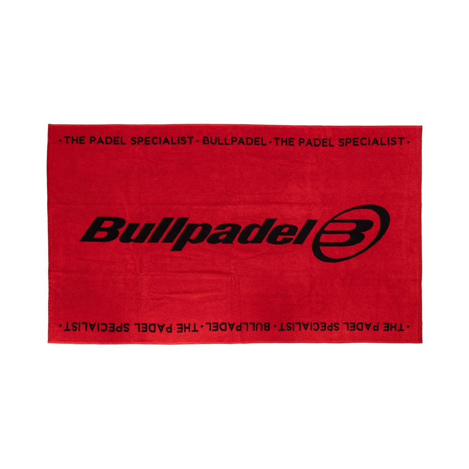 TOWEL BULLPADEL BPTOWEL26 150X90 RED 3/5