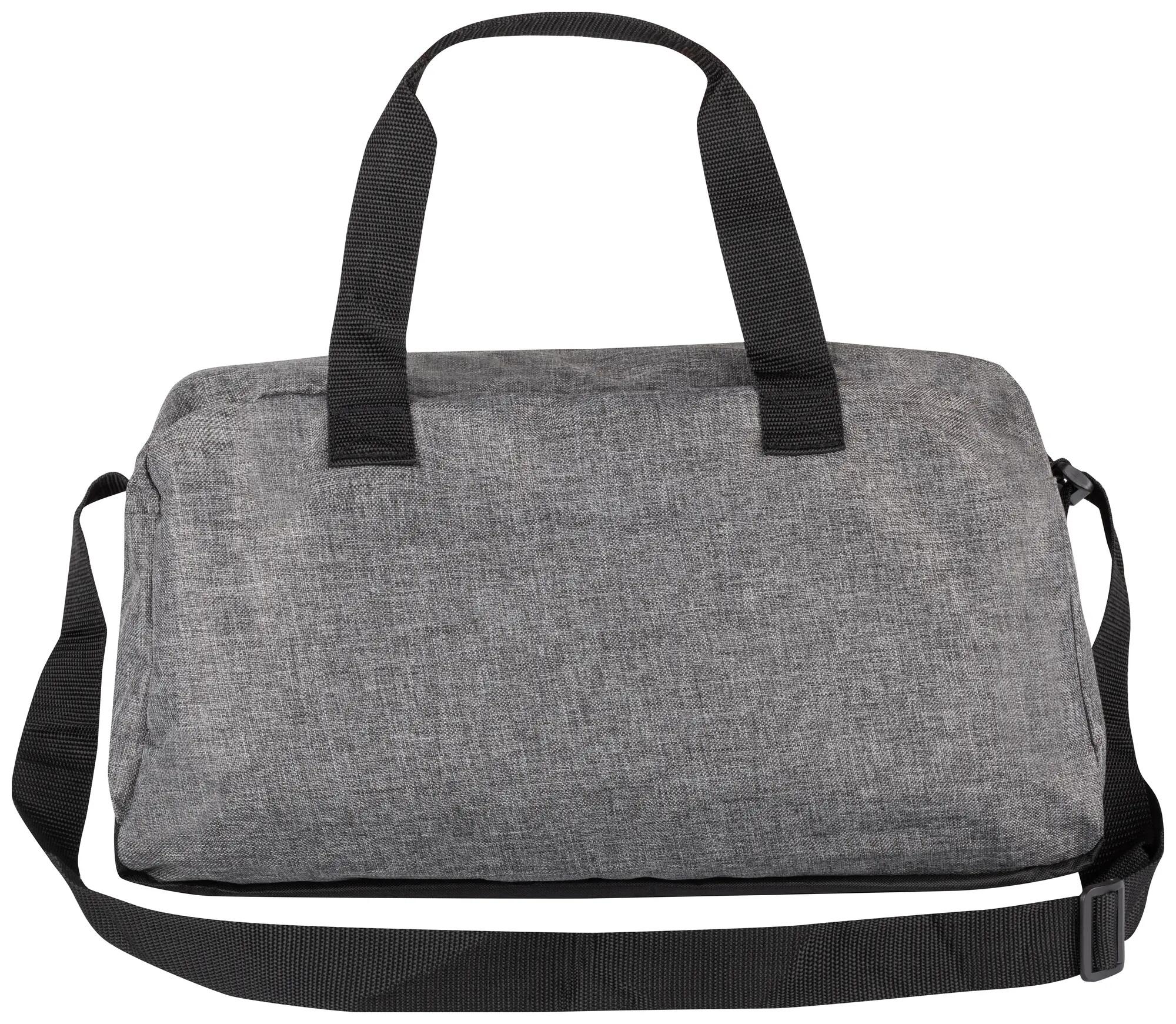 clique Melange Travel Bag weekendtas van 600D polyester – grey melange 2/6