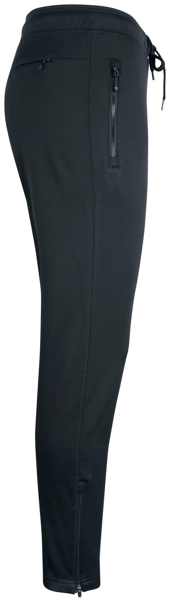 clique Hose Odessa aus Polyester mit Kordel und Reißverschlusstaschen – black 4/4