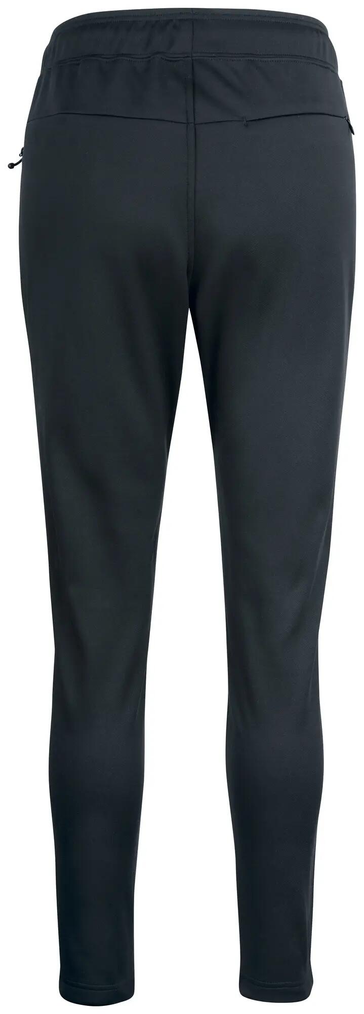 clique Hose Odessa aus Polyester mit Kordel und Reißverschlusstaschen – black 2/4