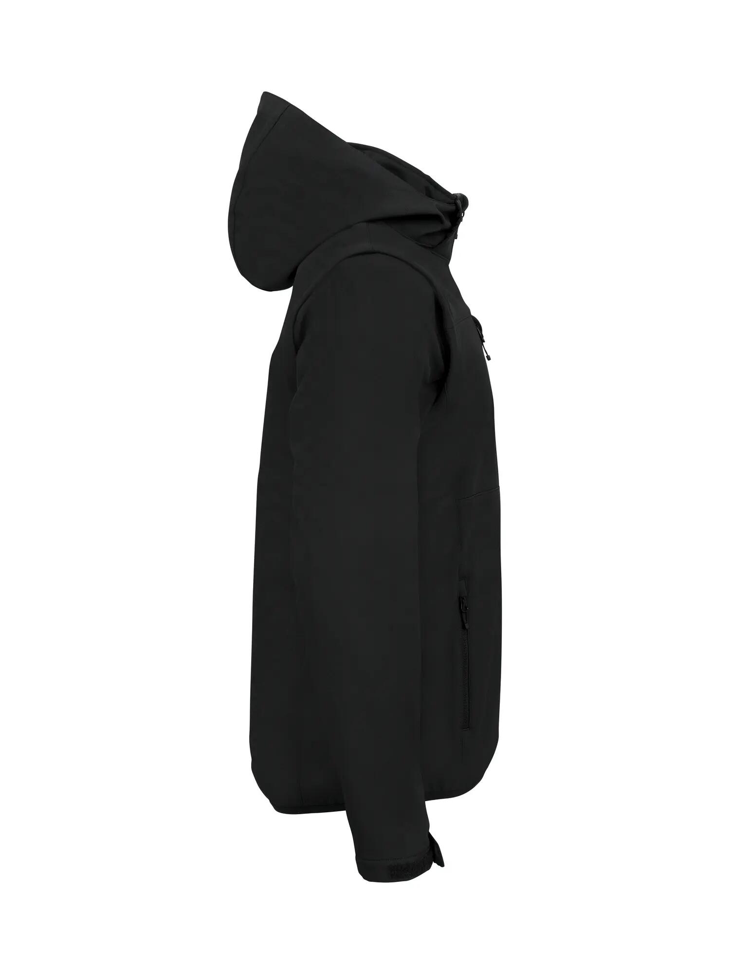 clique Veste Softshell 2 en 1 Classic polyvalente – Black 5/6
