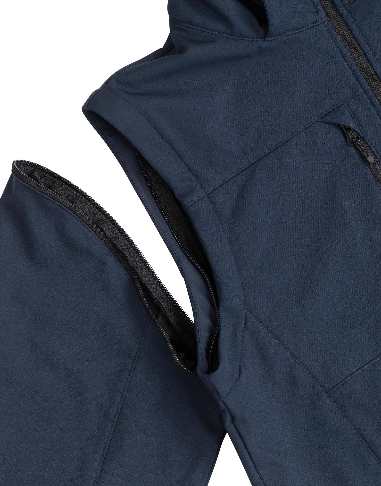 clique Classic Softshell 2 in 1 aus recyceltem Polyester – Dark Marineblau 5/6