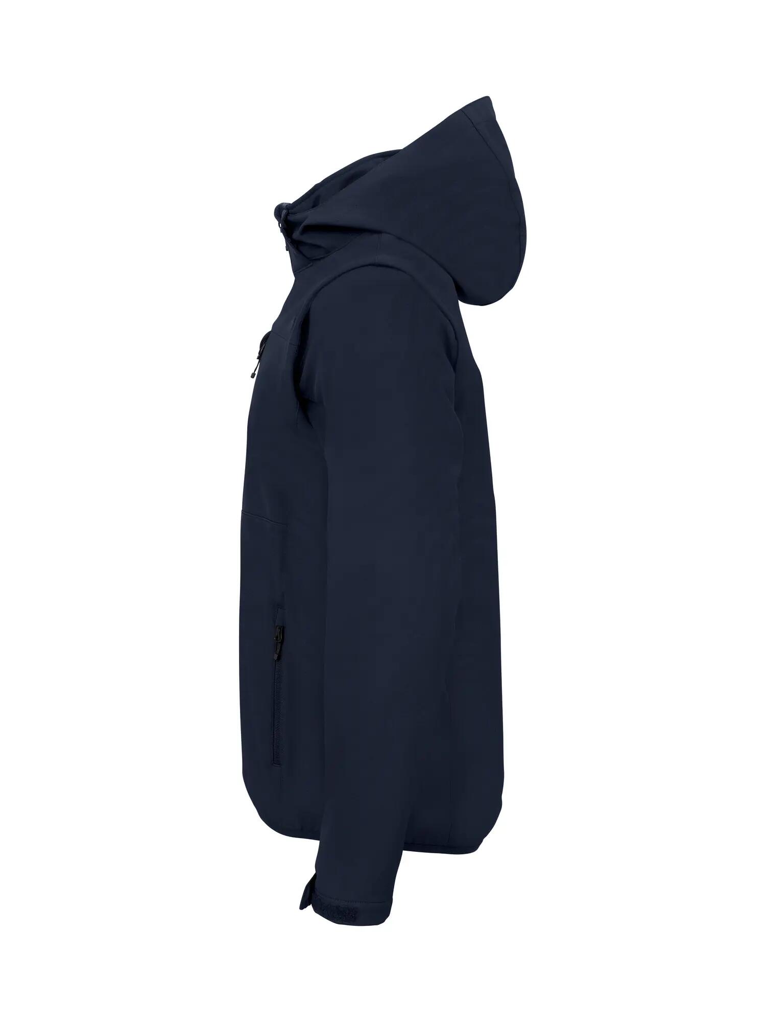 clique Classic Softshell 2 in 1 aus recyceltem Polyester – Dark Marineblau 4/6