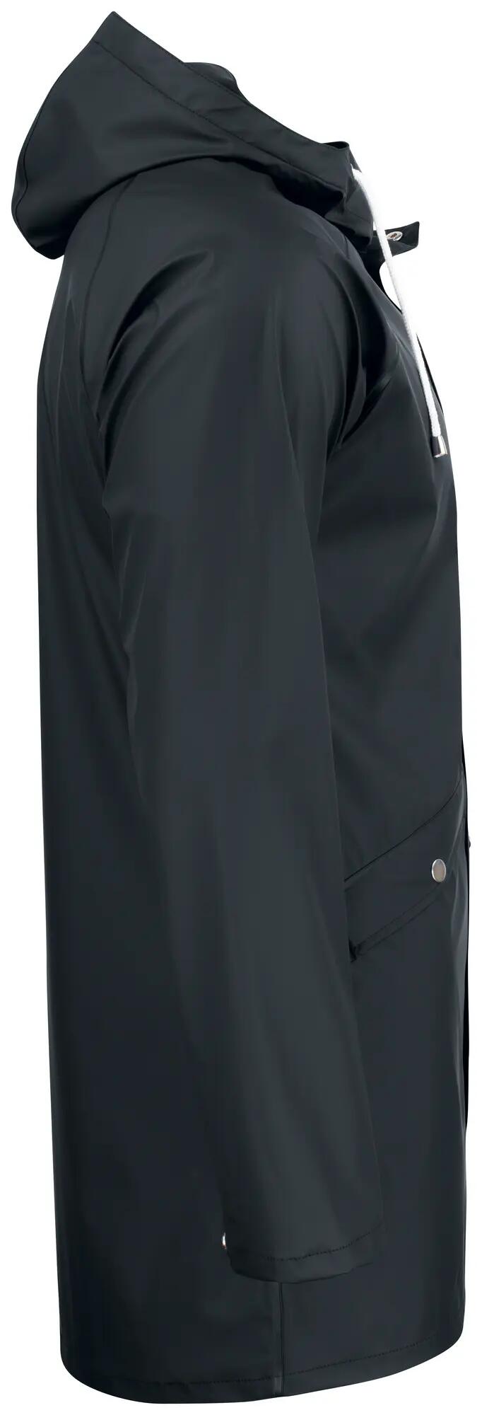 clique Klassische Regenjacke wasserdicht – black 3/4