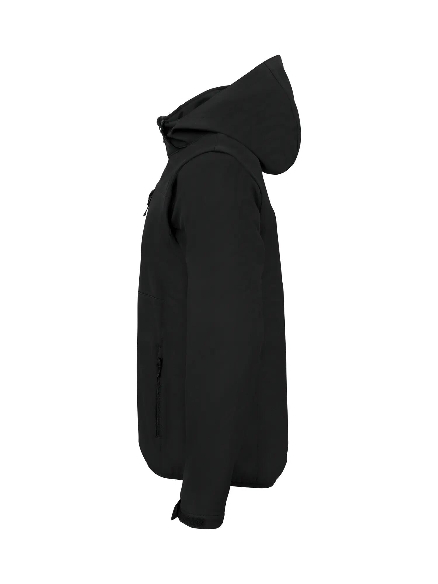 clique Classic Softshell 2 in 1 Jacke wandelbar – Black 2/6