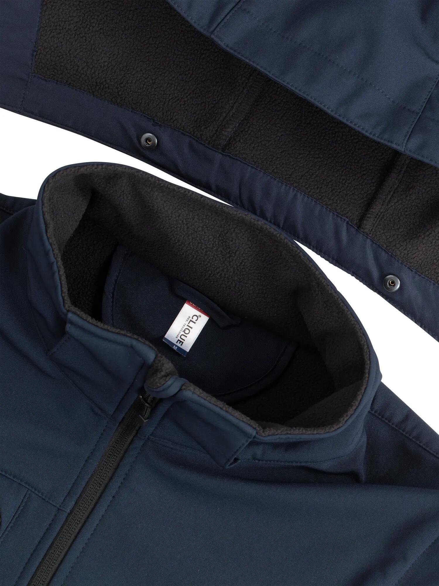 clique Classic Softshell 2 in 1 aus recyceltem Polyester – Dark Marineblau 2/6