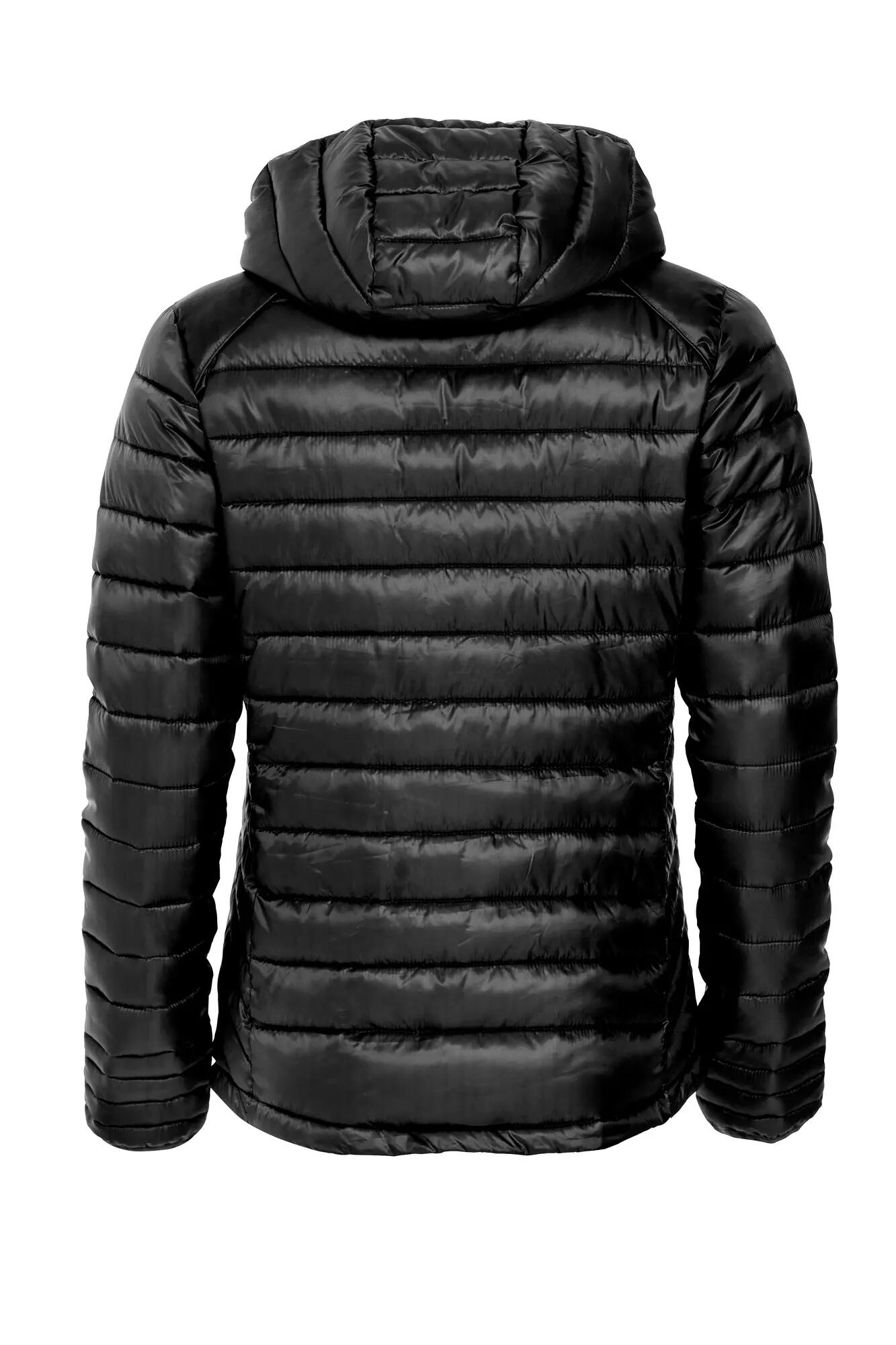 clique Hudson Women Veste matelassée noire avec capuche amovible – black 2/4