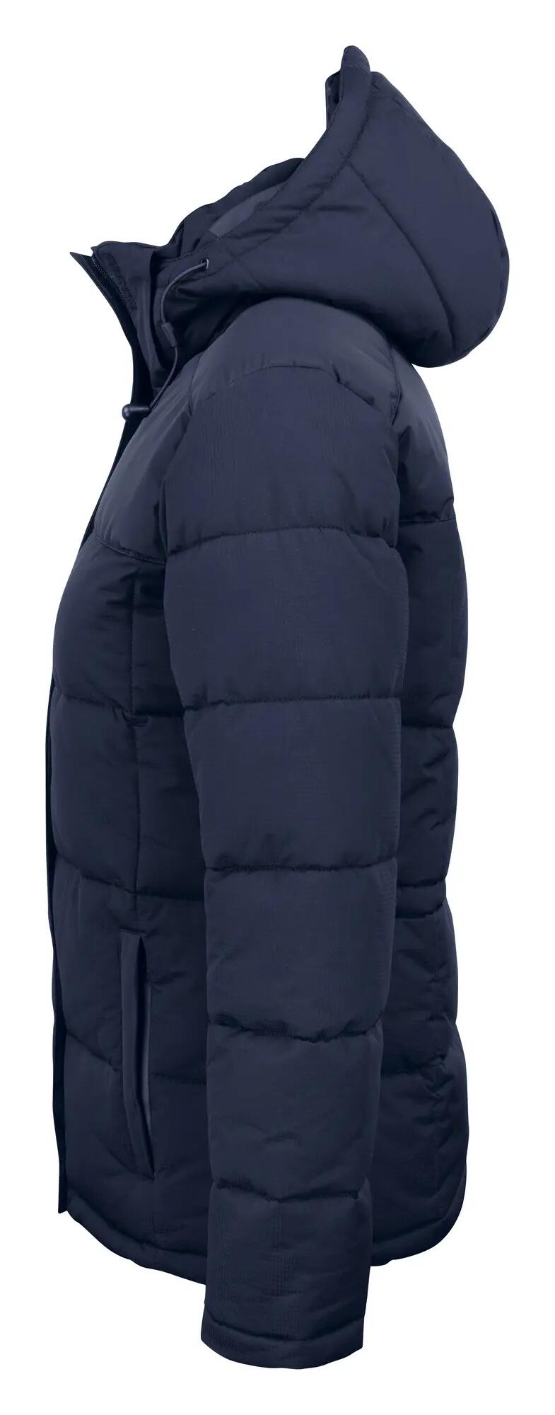 clique Colorado Women gewatteerde waterdichte jas – dark navy 3/4