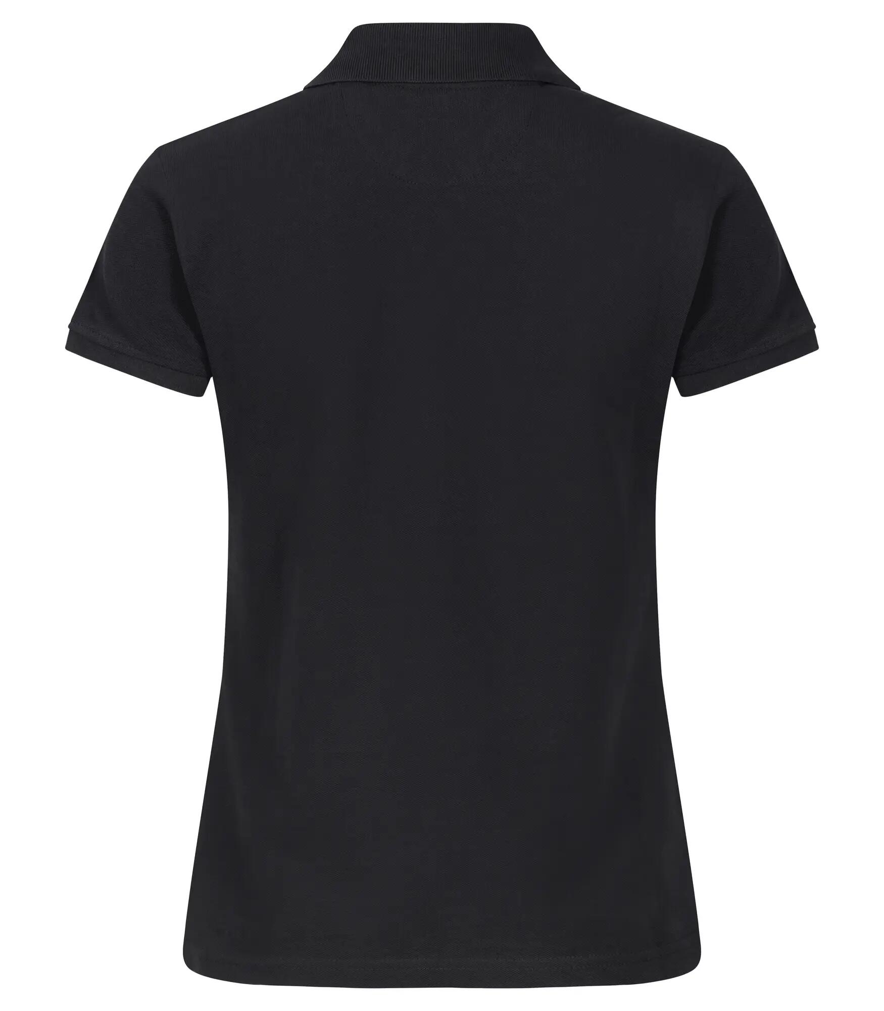 clique Heavy Premium Polo Women — Polo pesado em algodão penteado – black 2/4