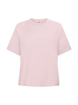 Clique over-t women oversized t‑shirt van katoen – candy pink