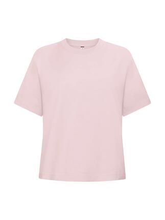 clique Over-T Women Oversized T‑shirt van ring‑spun katoen – Candy Pink
