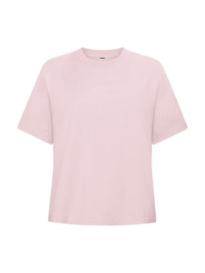clique Over-T Women Oversized T‑shirt van ring‑spun katoen – Candy Pink