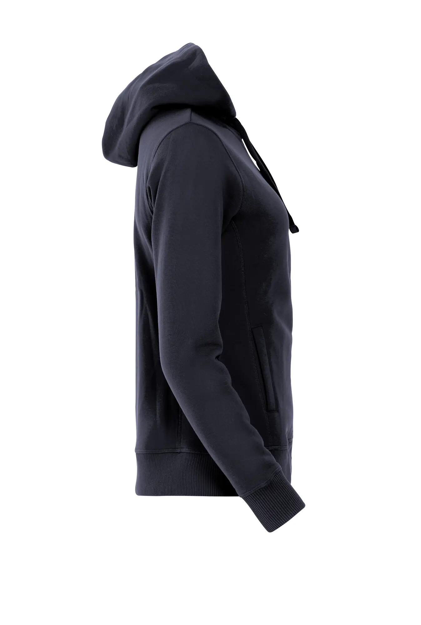 clique Classic Hoody Full Zip Women Kapuzenjacke mit Reißverschluss – dark 4/4