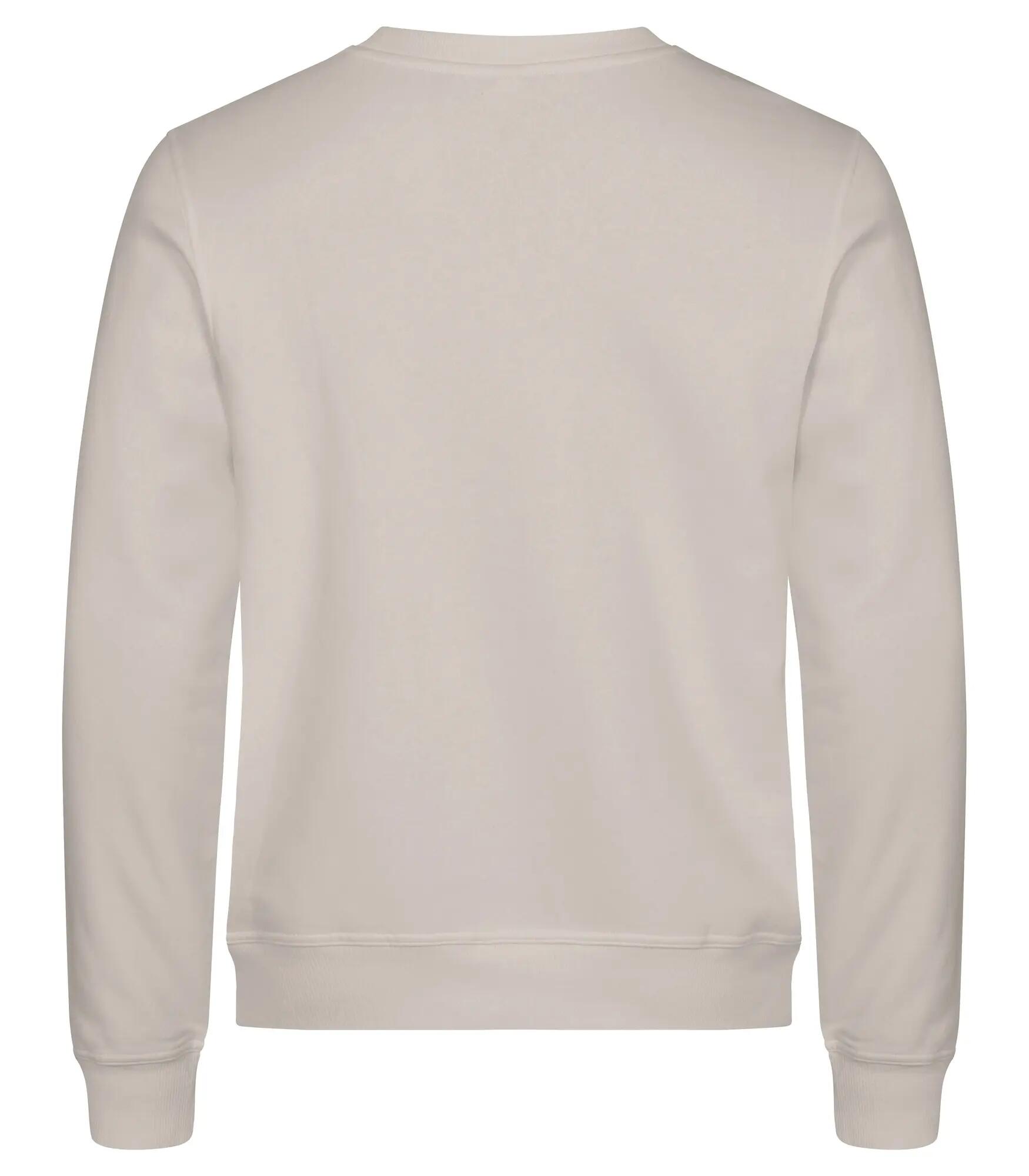clique Miami Roundneck – sweat léger en coton recyclé – Stone 4/4